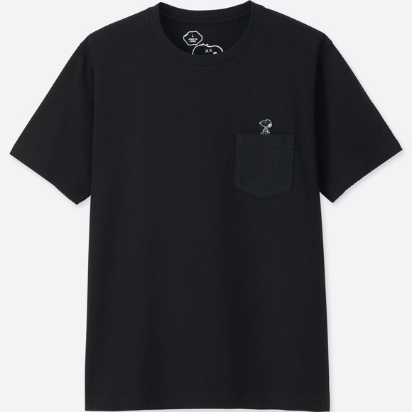 black snoopy kaws